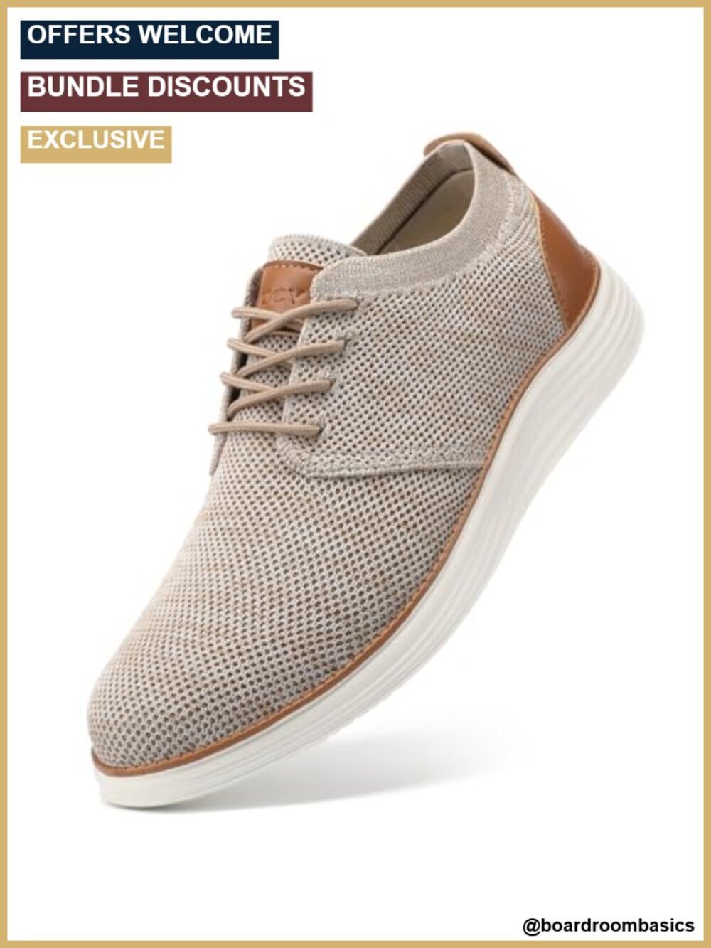 Men's Fashion Dress Sneakers Casual Walking Shoes Business Oxfords Breathable